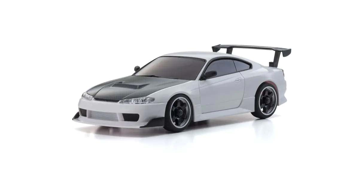 KYOSHO K.32647W - Kyosho Mini-Z AWD Nissan Silvia S15 GT Wing White MA020/KT531P