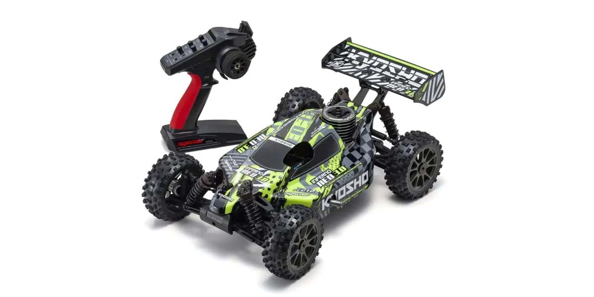 KYOSHO K.33012T6B - Kyosho Inferno Neo 3.0 1:8 RC Nitro Readyset w/KE21SP - T6 Yellow