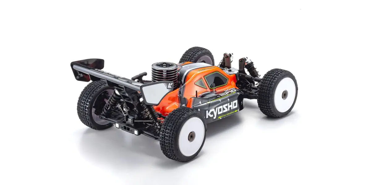 KYOSHO K.33025T1B - Kyosho Inferno MP10 1:8 RC Nitro Readyset T1 Red KE21SP Engine