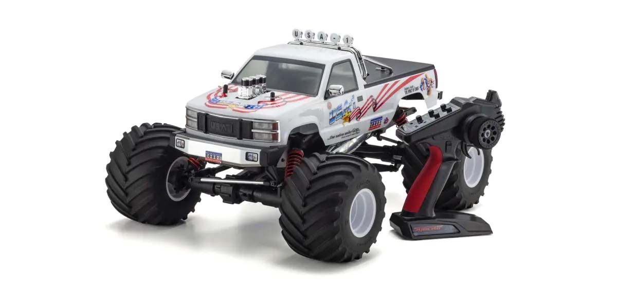 KYOSHO K.33155D - Kyosho USA-1 Nitro 1:8 RC Nitro 4WD Readyset w/KE25SP2