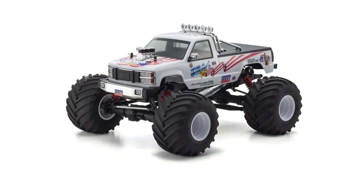 KYOSHO K.33155D - Kyosho USA-1 Nitro 1:8 RC Nitro 4WD Readyset w/KE25SP2