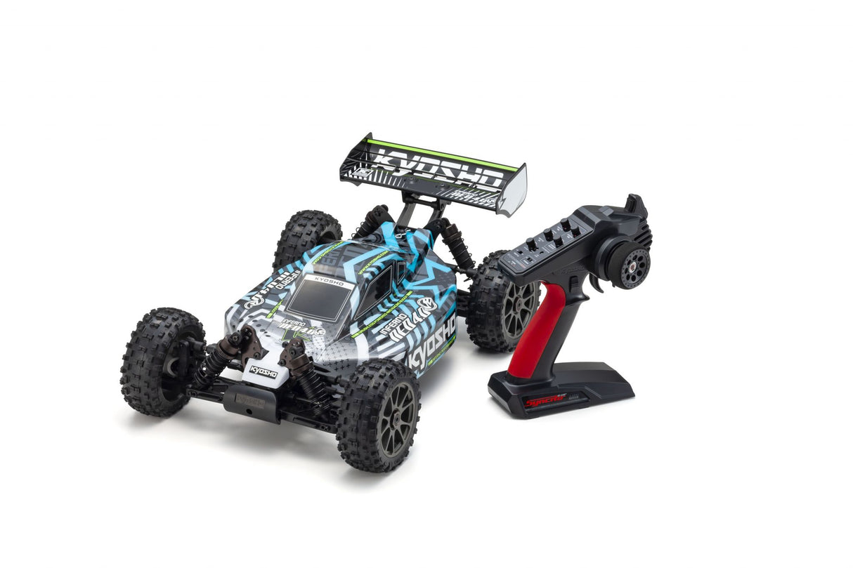KYOSHO K.34118T2B - Kyosho Inferno Neo VE 4.0 1:8 RC Brushless EP Readyset - T2 White