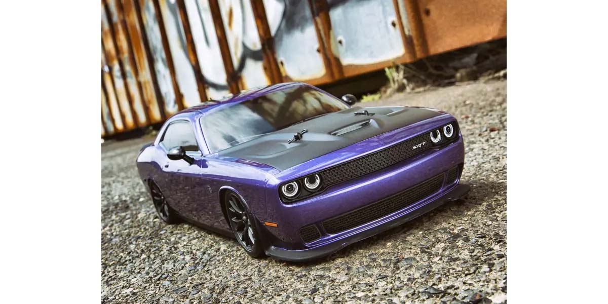 KYOSHO K.34415T1C - Kyosho Fazer MK2 L Dodge Challenger SRT 2015 Purple 1:10 Readyset