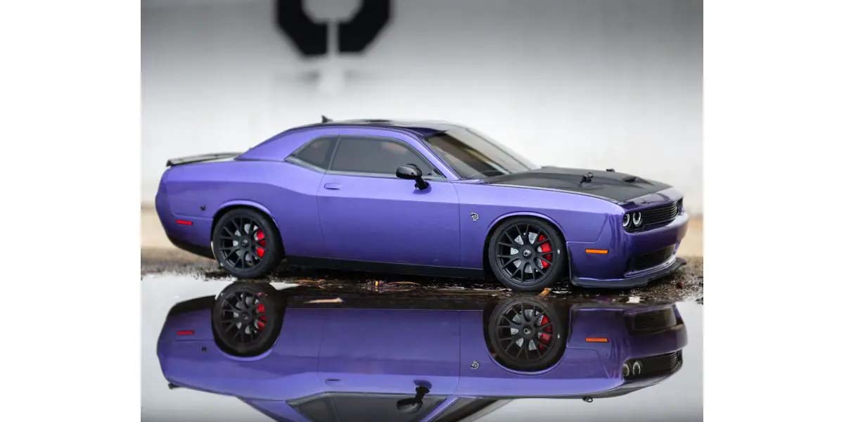 KYOSHO K.34415T1C - Kyosho Fazer MK2 L Dodge Challenger SRT 2015 Purple 1:10 Readyset