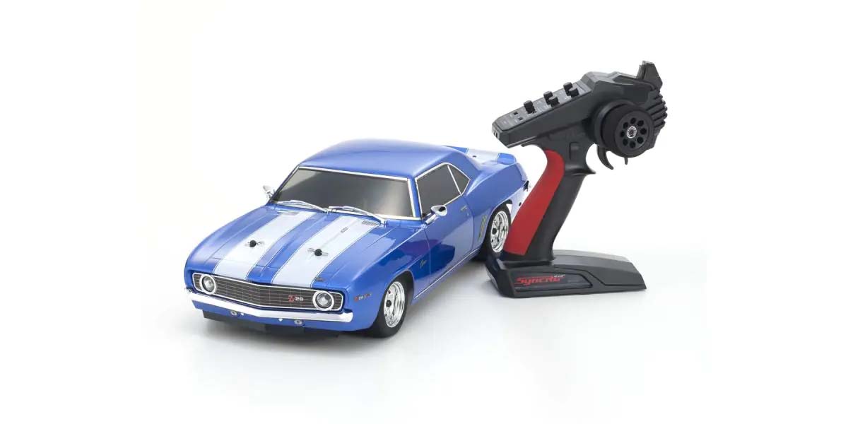 KYOSHO K.34418T1C - Kyosho Fazer MK2 Chevy Camaro Z28 1969 Type1-Blue 1:10 Readyset