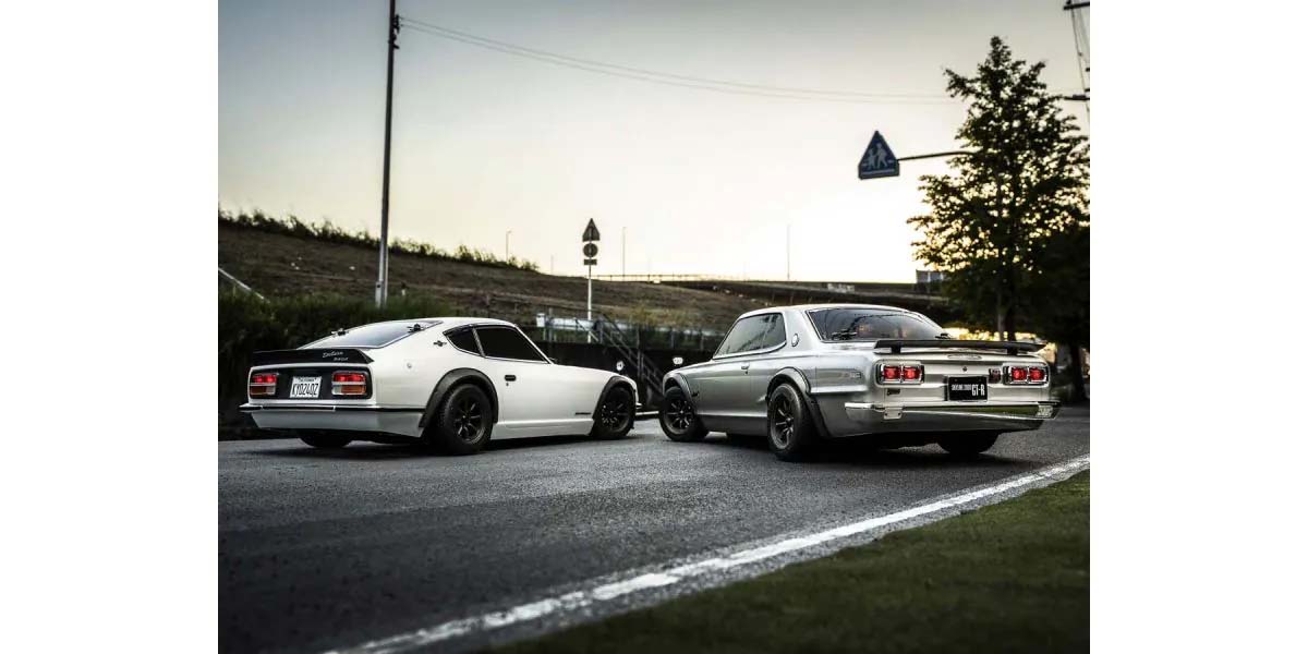 KYOSHO K.34427T1B - Kyosho Fazer MK2 Datsun 240Z 1971 Tuned Ver. White 1:10 Readyset