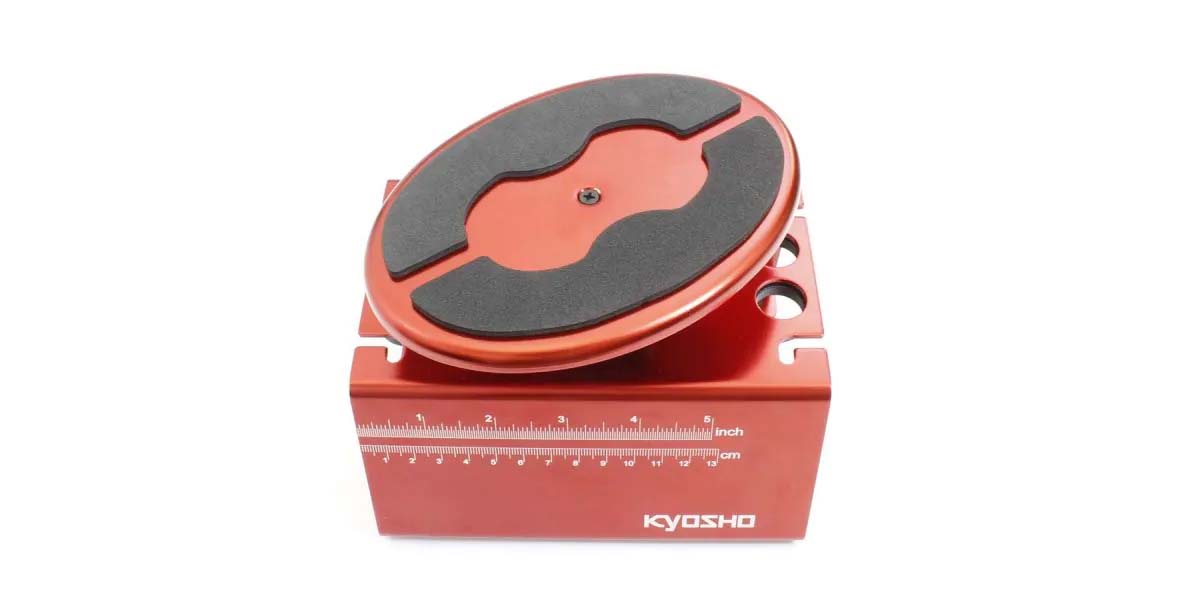 KYOSHO K.36229R - Kyosho Maintenance Stand - High Type Red