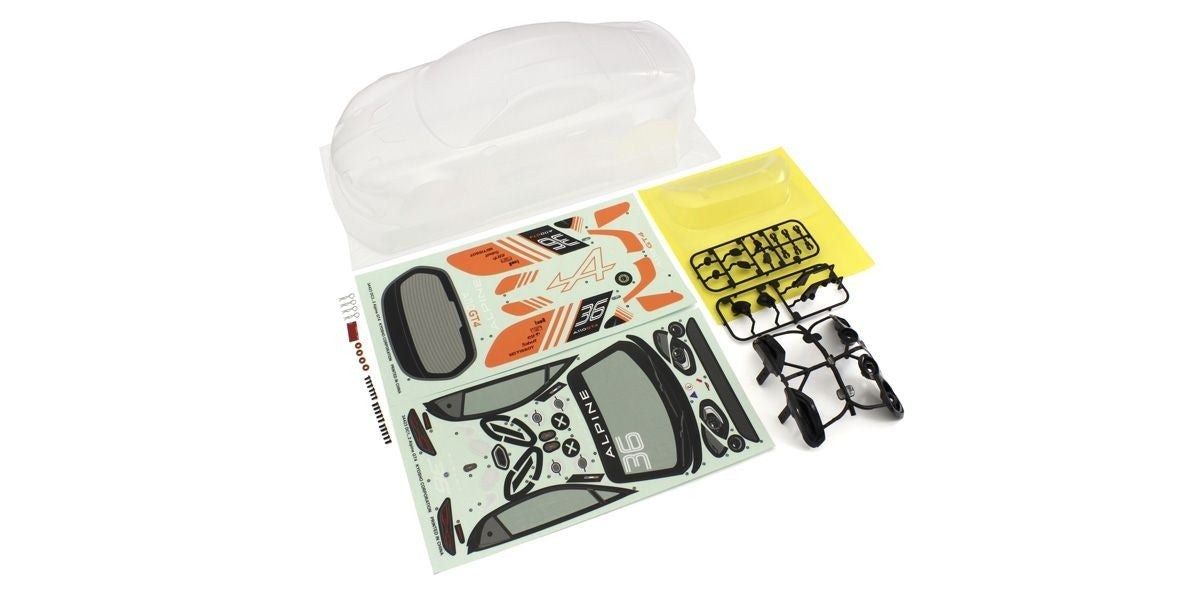 KYOSHO K.39216 - Clear Body Shell Alpine GT4 1:10 Ultra Scale Body
