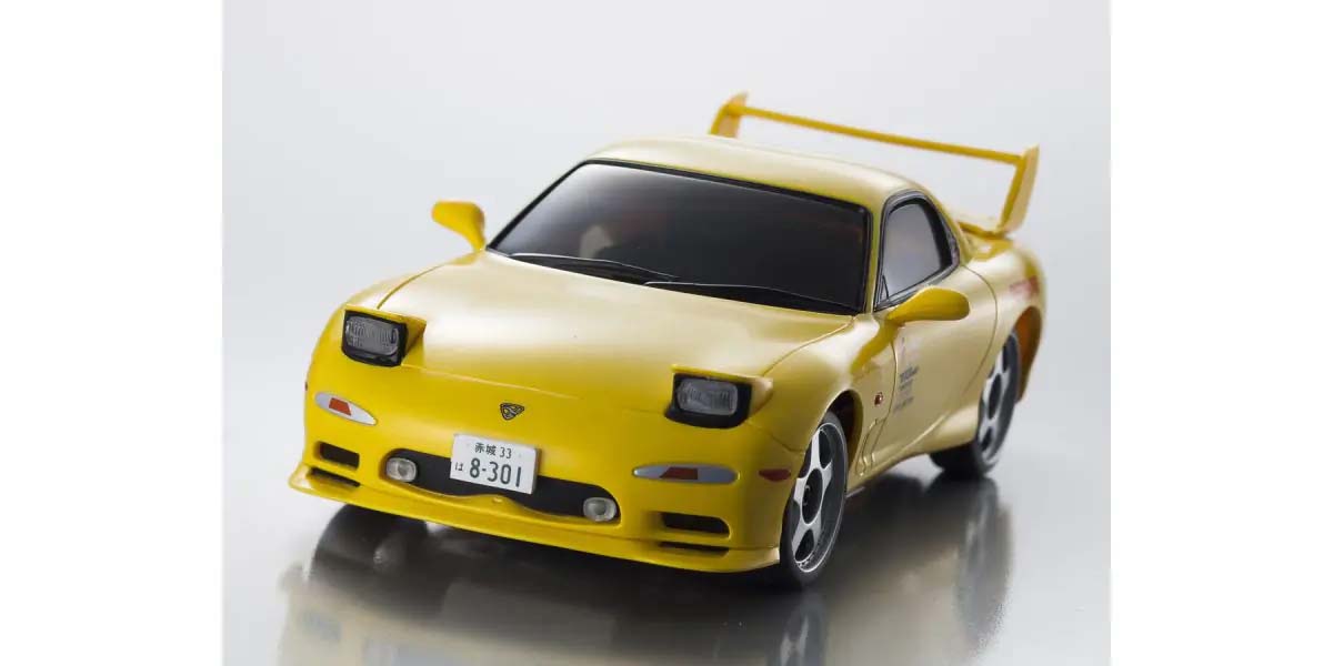 KYOSHO EGG K.66603A - Kyosho First Mini-Z 1:28 Initial-D Mazda RX-7 FD3S YE