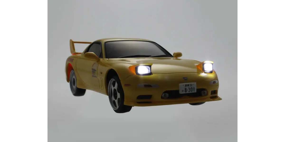 KYOSHO EGG K.66603A - Kyosho First Mini-Z 1:28 Initial-D Mazda RX-7 FD3S YE