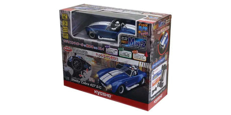 KYOSHO EGG K.66610A - Kyosho First Mini-Z 1:28 Shelby Cobra 427 S/C 1960 Blue