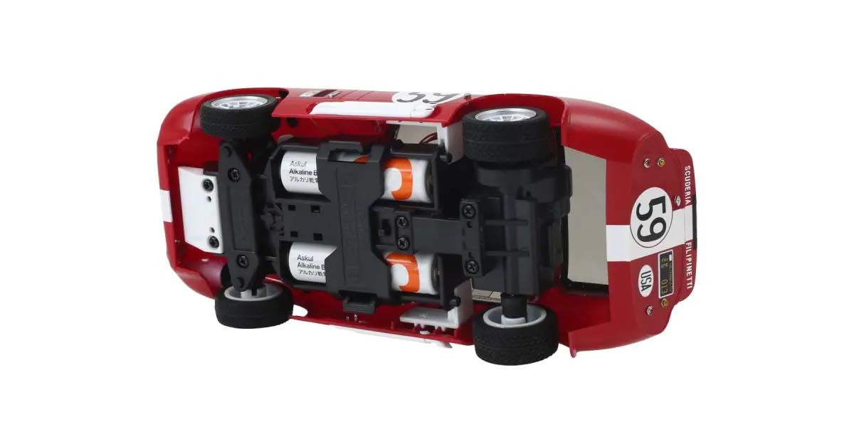 KYOSHO EGG K.66611A - Kyosho First Mini-Z 1:28 Shelby Cobra Daytona No.59 Red