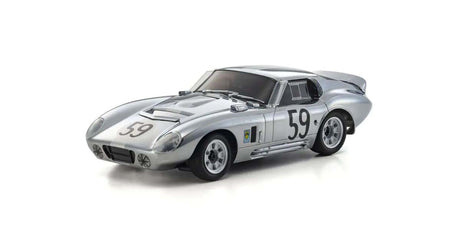 KYOSHO EGG K.66611C - Kyosho First Mini-Z 1:28 Shelby Cobra Daytona Chrome