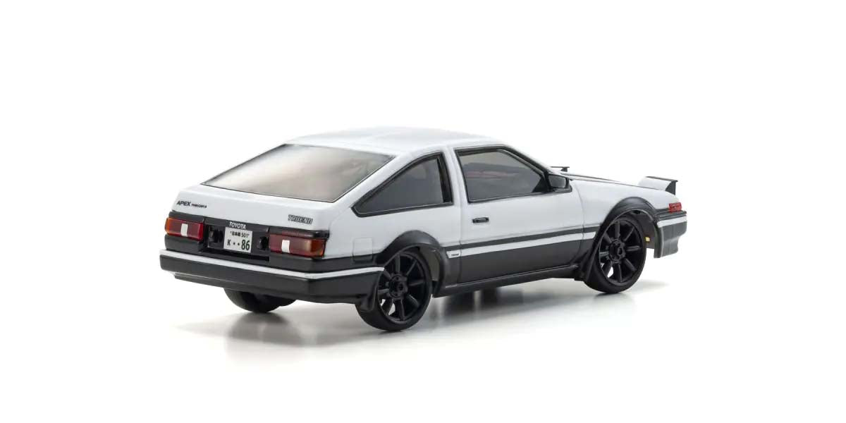 KYOSHO EGG K.66612A - Kyosho First Mini-Z 1:28 Toyota Sprinter Trueno AE86 WH/BK