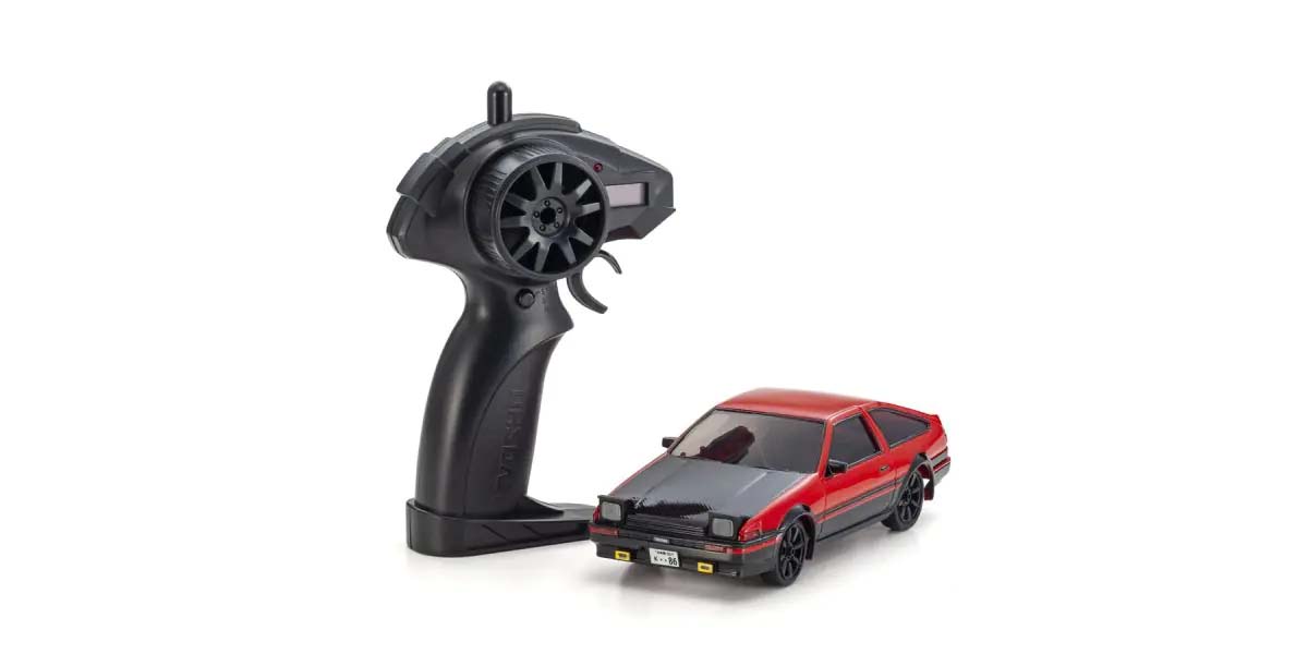 KYOSHO EGG K.66613A - Kyosho First Mini-Z 1:28 Toyota Sprinter Trueno AE86 RD/BK