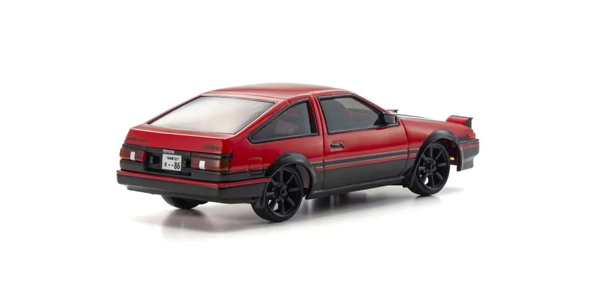 KYOSHO EGG K.66613A - Kyosho First Mini-Z 1:28 Toyota Sprinter Trueno AE86 RD/BK