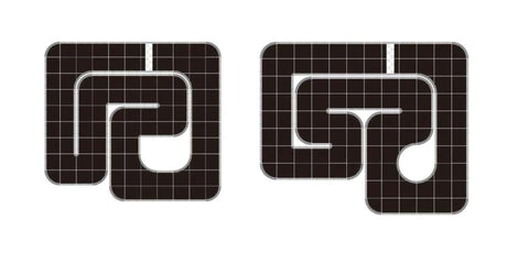 KYOSHO K.87053-02B - Kyosho Mini-Z Grand Prix Circuit50 Large Corner Set 16pcs