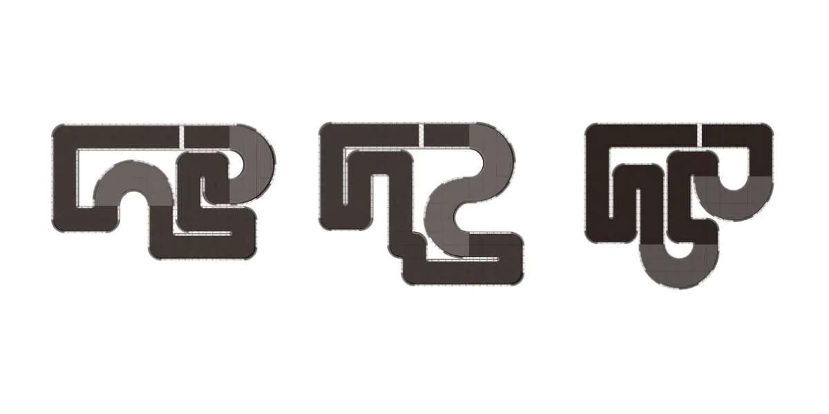 KYOSHO K.87053-04B - Kyosho Mini-Z Grand Prix Circuit50 Oval Extension 32pcs