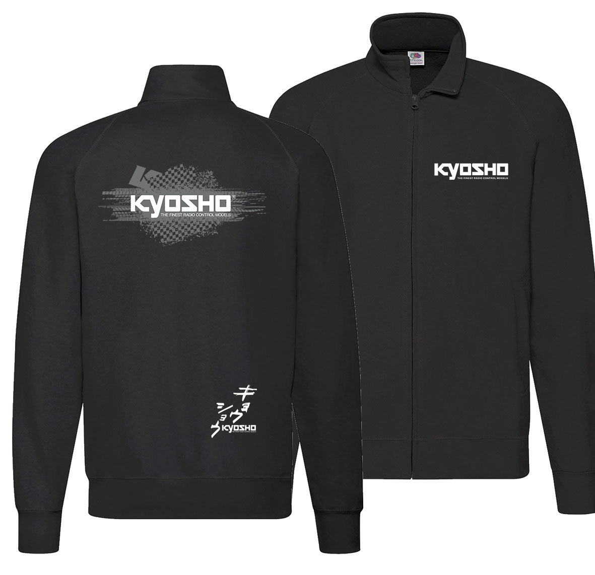 KYOSHO K.88030-S - Kyosho Zip Sweatshirt K23 Black - S