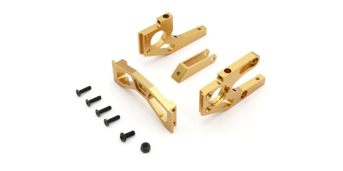 KYOSHO K.EF233G - Rear Axle Mount Kyosho EP Fantom 4WD Ext - Gold
