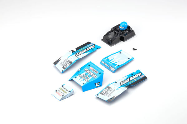 KYOSHO K.EZ005BL - Body Parts Set Kyosho EZ Series SandMaster 1:10 EP - Blue