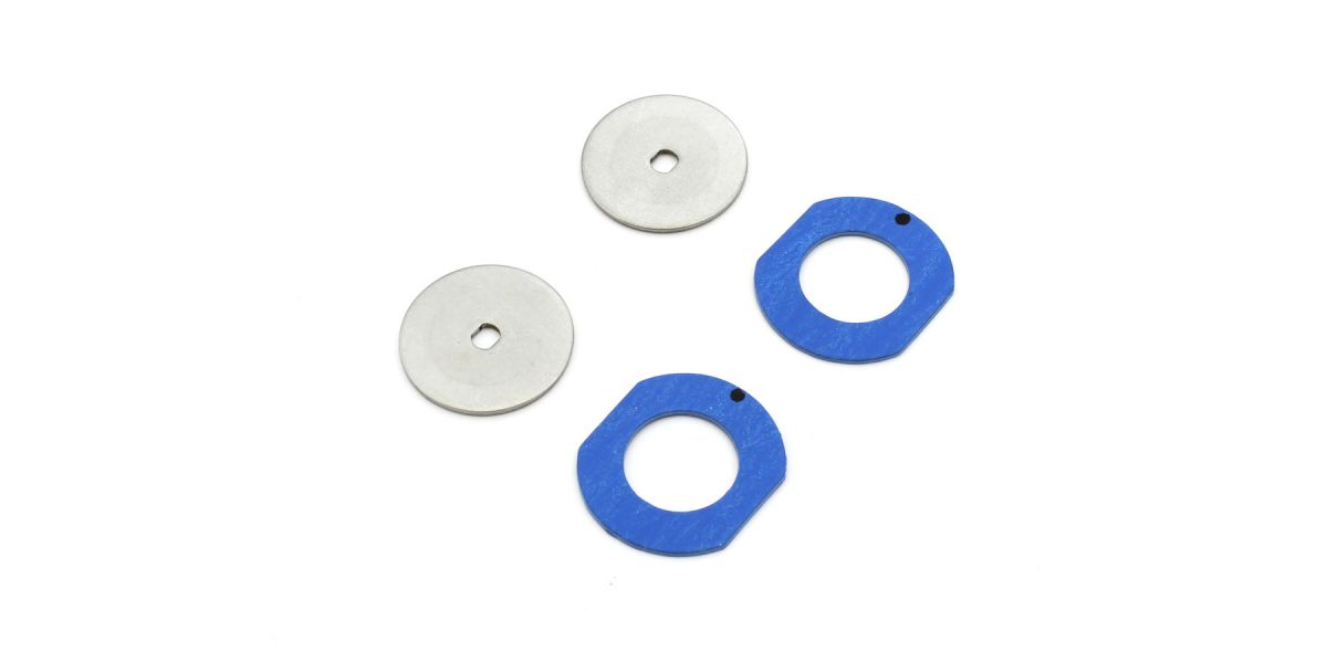 KYOSHO K.FA537B - Slipper Plate Set Kyosho EP Fazer-Rage 2.0 FZ02L-B 2 pcs