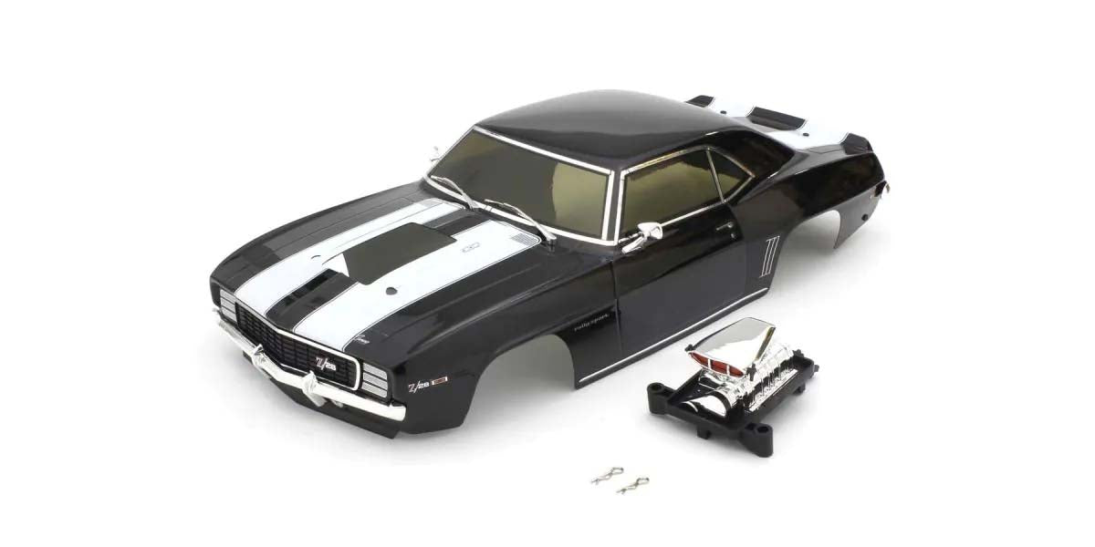 KYOSHO K.FAB608BK - Body shell set 1:10 Fazer VE FZ02S Camaro Z28 1969 SuperCharged Black