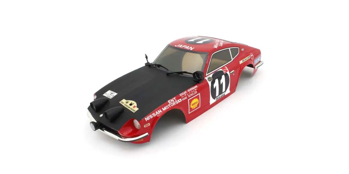 KYOSHO K.FAB614RD - Body shell set 1:10 Fazer FZ02S Datsun 240Z 1971 Safari Rally Version