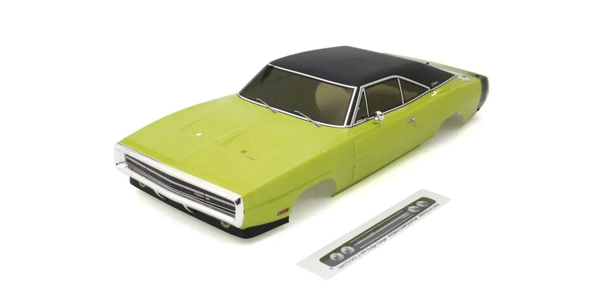 KYOSHO K.FAB703GN - Body shell set 1:10 Fazer FZ02L Dodge Charger 1970 - Sublime Green