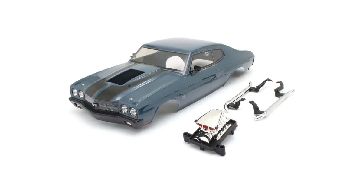 KYOSHO K.FAB714DB - Body shell set 1:10 Fazer FZ02L Chevy Chevelle SC VE 1970 Dark Blue
