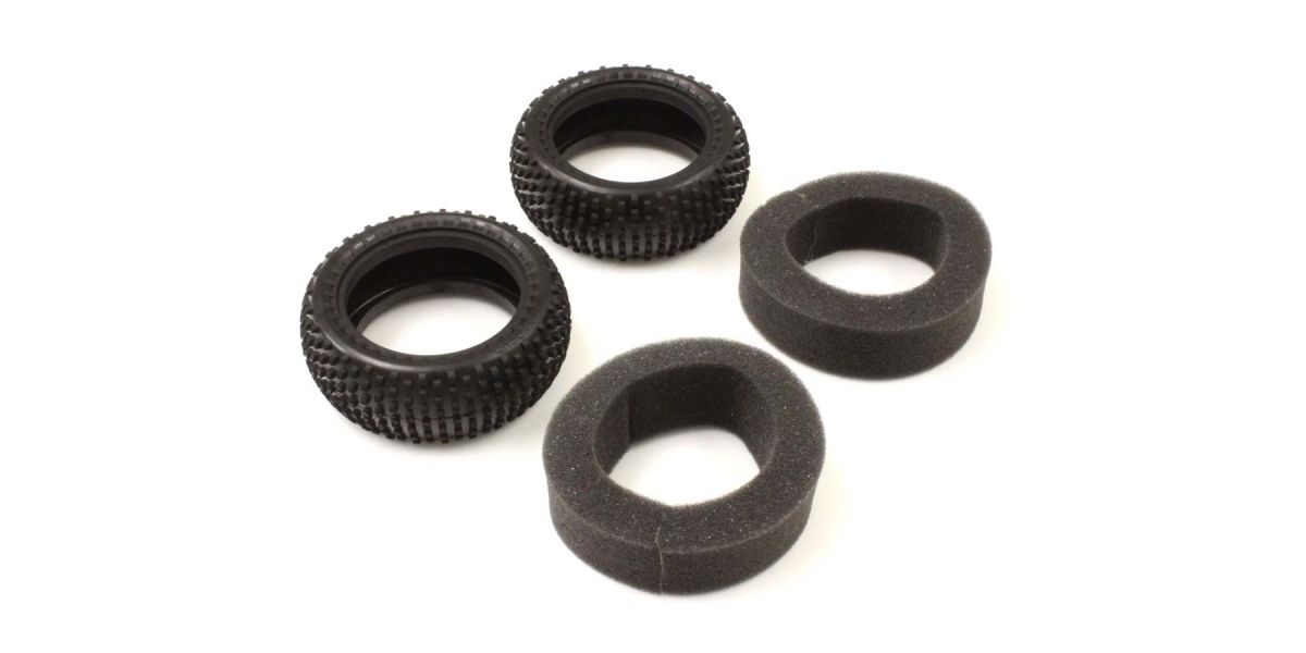 KYOSHO K.FAT201SB - Front Tyres 1:10 Kyosho Fazer Kobra-Dirt Hog 2 pcs Soft
