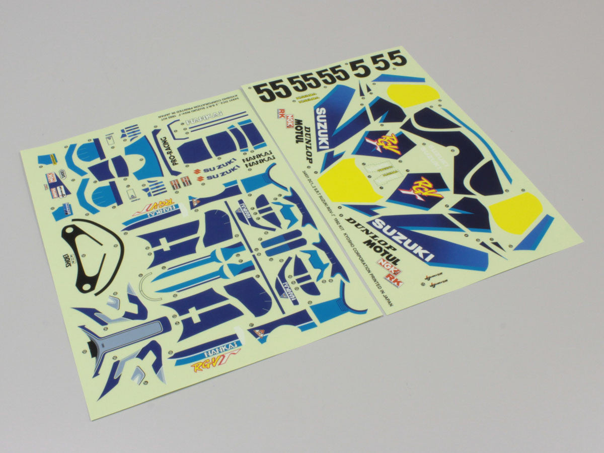 KYOSHO K.GPD101 - Decal Sheet SRT SUZUKI RGV-I Kyosho