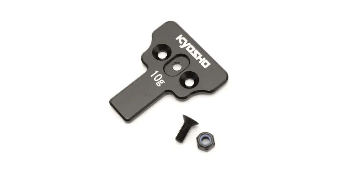 KYOSHO K.IFW604B-10 - Front chassis weight Kyosho Inferno MP10 10g
