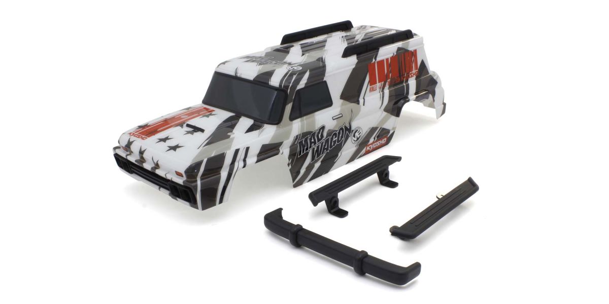 KYOSHO K.KBB001WH - Body shell Kyosho Mad Wagon VE- Type2 Gey-White