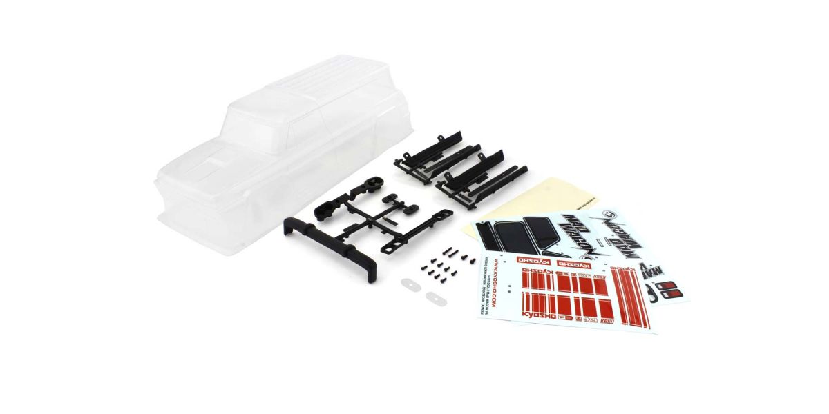 KYOSHO K.KBB001 - Body Shell Set Kyosho Mad Wagon VE - Clear