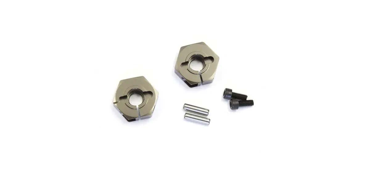 KYOSHO K.LAW30GMB - Cramp Wheel Hub 45 Kyosho TF6 - Lazer ZX5-ZX7 2 pcs Gun Metal