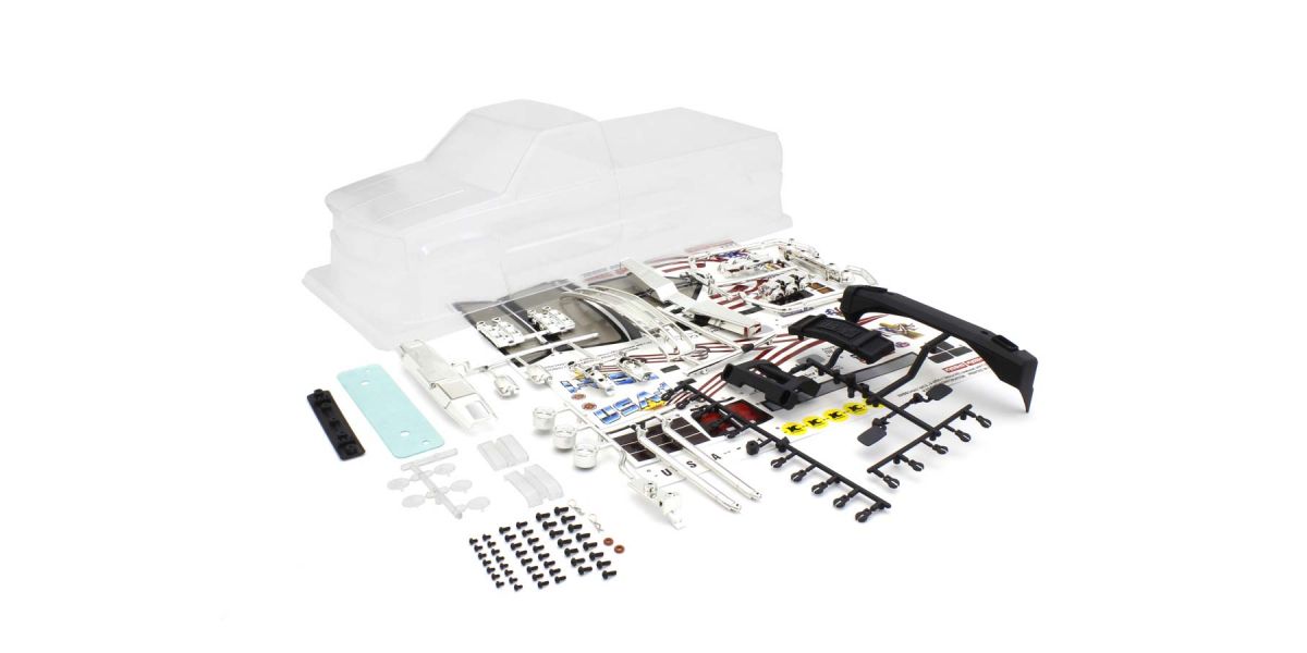 KYOSHO K.MAB074 - Clear Body Shell Set Kyosho USA-1 1:8 Monster Truck