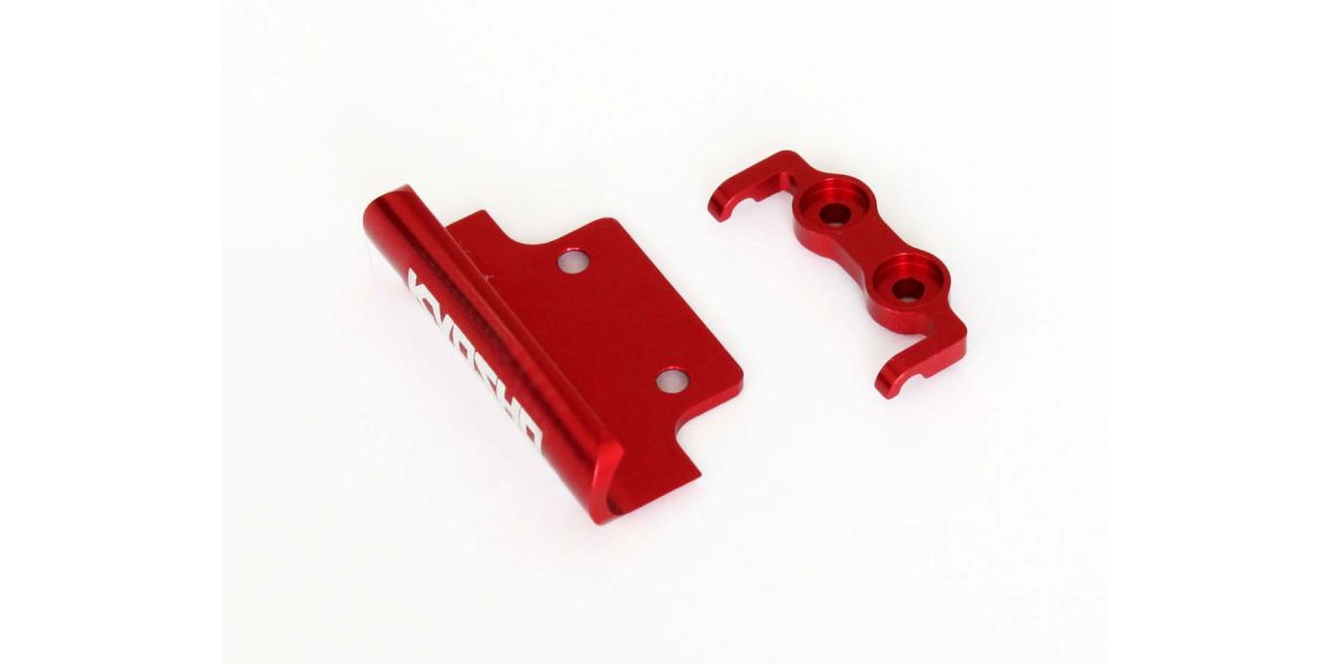KYOSHO K.MBW029RB - Aluminium Front & Rear Bumper Set Kyosho Mini-Z Buggy - Red