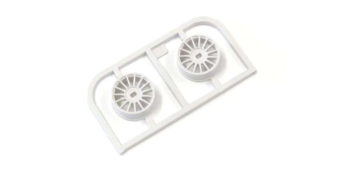KYOSHO K.MDH100W-N0B - Wheel Set Kyosho Mini-Z AWD Narrow 0 Offset 2 pcs White