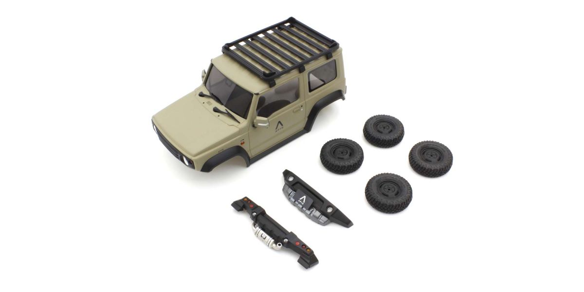 KYOSHO K.MXBT05K - Bodyshell APIO Jimny TS4 Khaki Mini-Z 4X4 MX01