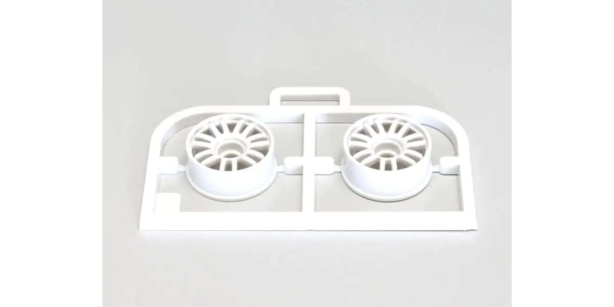 KYOSHO K.MZH131W-N0B - Wheels Set RE30 Kyosho Mini-Z MR03 Narrow-Offset 0 2 pcs White