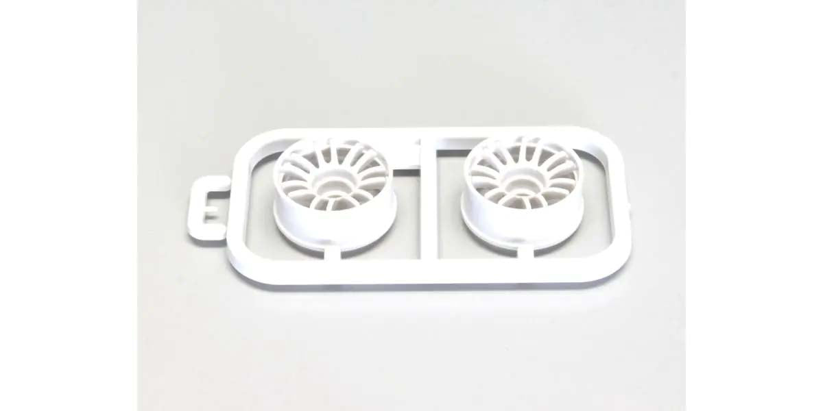 KYOSHO K.MZH131W-N2B - Wheels Set RE30 Kyosho Mini-Z MR03 Narrow-Offset 2.0 2 pcs White