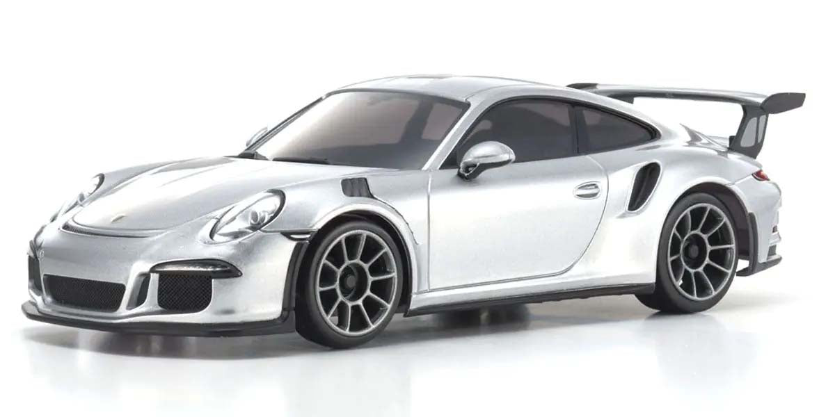 KYOSHO K.MZP159S - Kyosho Autoscale Mini-Z Porsche 911 GT3 RS Silver N-RM