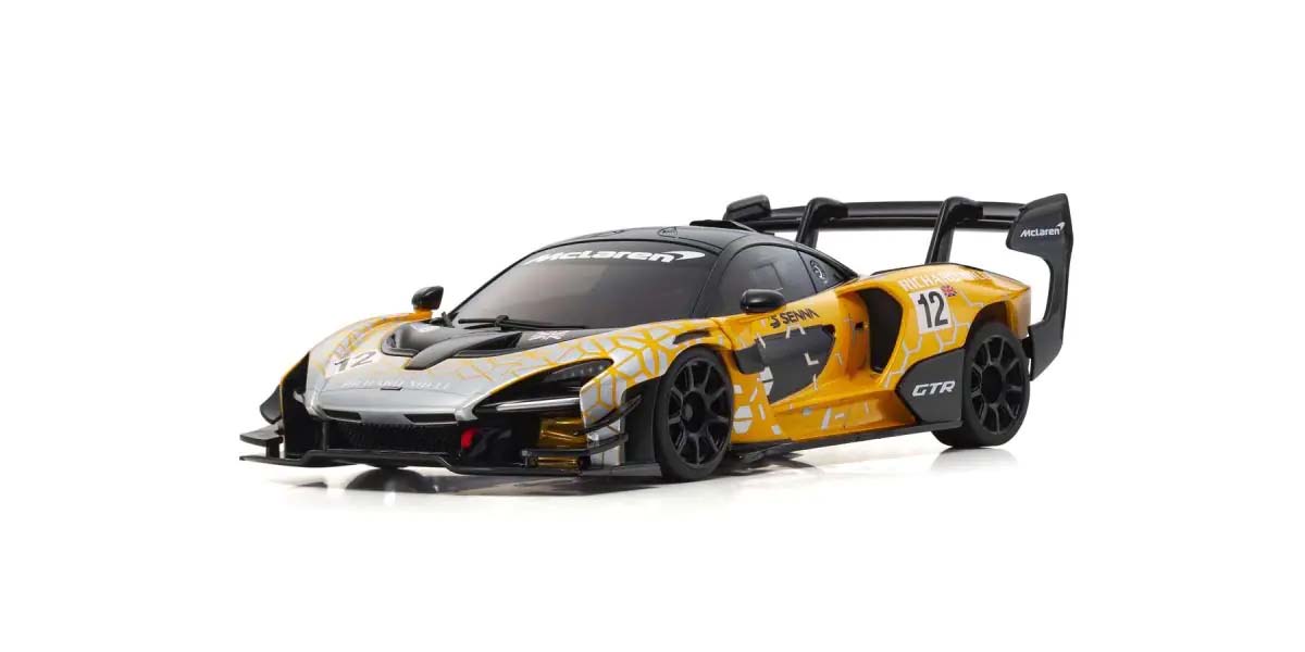 KYOSHO K.MZP243OR - Kyosho Autoscale Mini-Z McLaren Senna GTR Orange W-MM