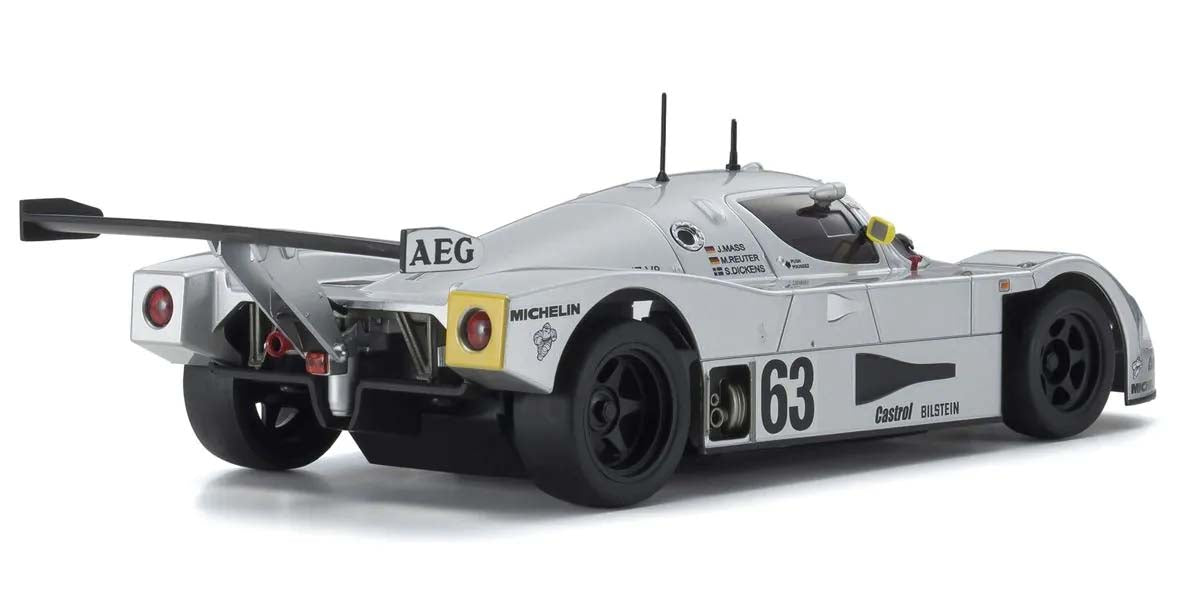 KYOSHO K.MZP345S - Kyosho Autoscale Mini-Z Sauber Mercedes No.63 Silver LM 1989 W-LM