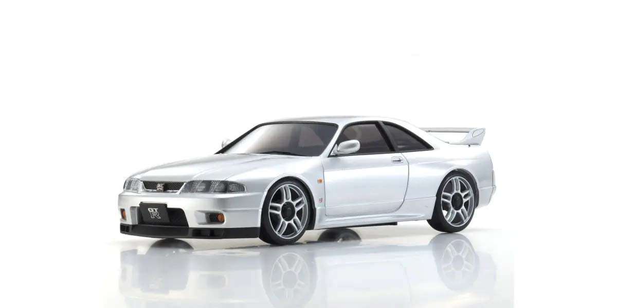 KYOSHO K.MZP468S - Kyosho Autoscale Mini-Z Skyline GT-R R33 V-Spec Silver MA020
