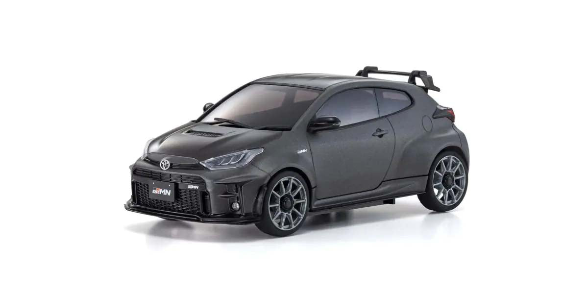 KYOSHO K.MZP470GM - Kyosho Autoscale Mini-Z Toyota GRMN Yaris Circuit Gun Metal MA020