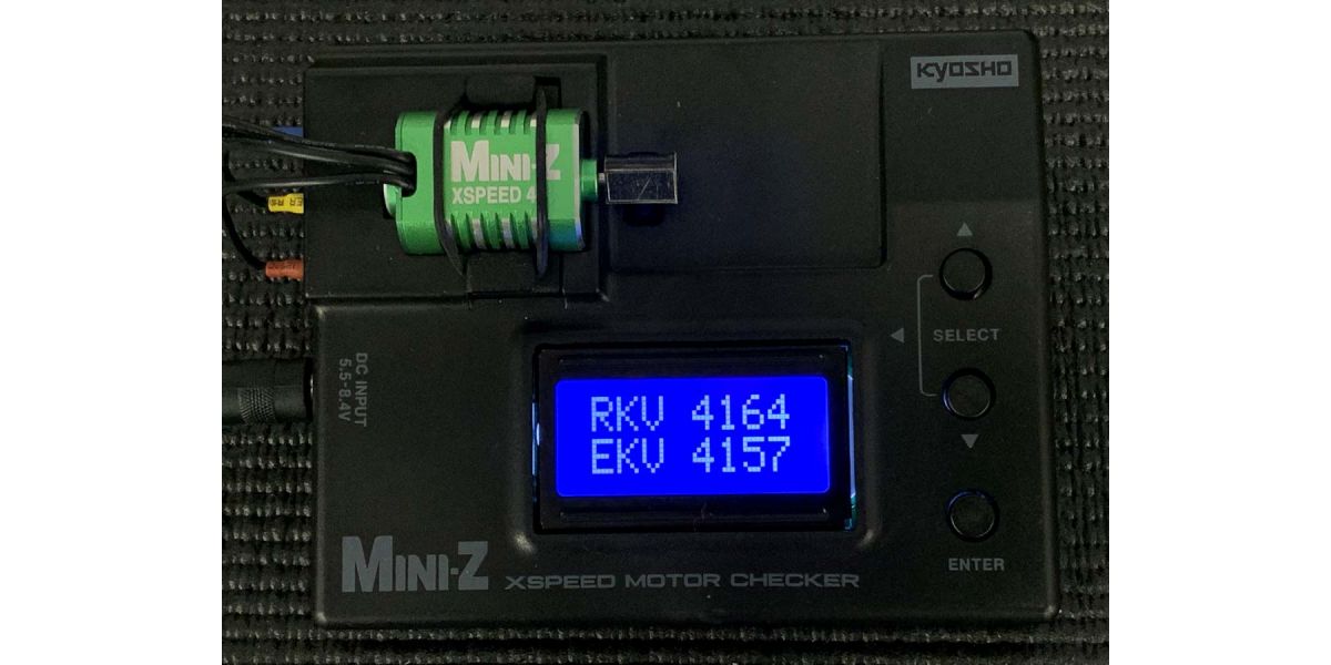 KYOSHO K.MZW124 - Motor Checker Kyosho X-Speed Mini-Z