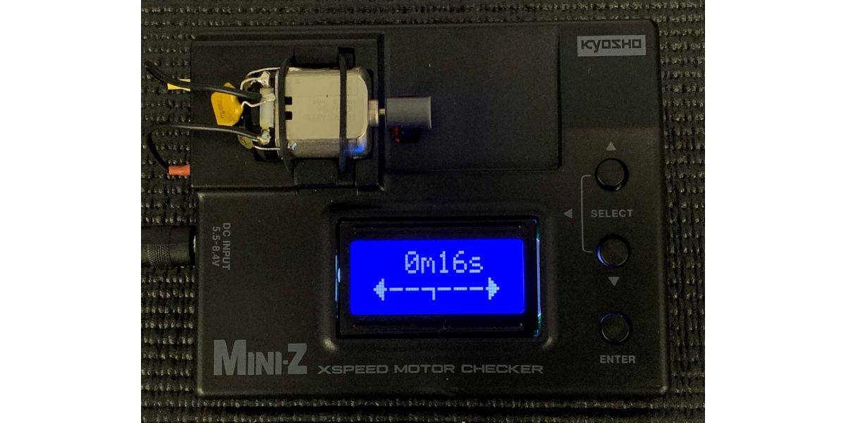 KYOSHO K.MZW124 - Motor Checker Kyosho X-Speed Mini-Z