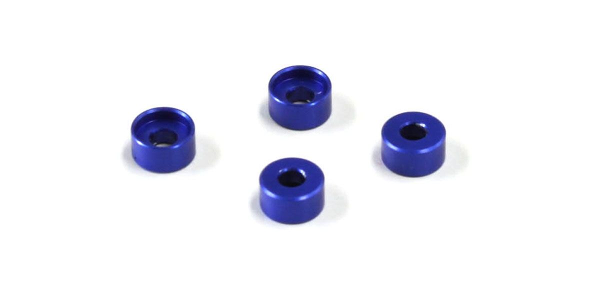 KYOSHO K.MZW418-25 - Alu Collar for MZW418 Kyosho Mini-Z MR03 2.5mm 4 Blue
